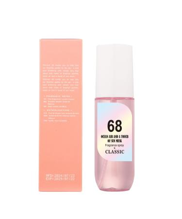 Body Spray for Women Hair & Body Fragrance Mist Long Lasting Perfume Suitable for Party Music Festival Dating Hair & Body Fragrance Mist Hair Perfume for Women Body Spray(Pink) 1 Count (Pack of 1) Pink