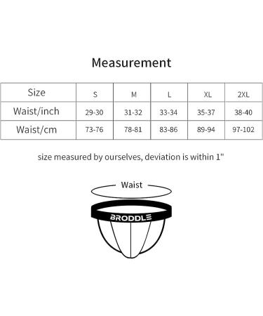 Broddle Men's Charcoal Grey Stretchy Nylon Jockstrap - Medium Size - Buy Online on GoSupps.com