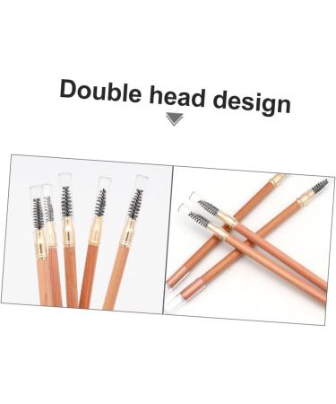 SOESFOUFU 2pcs Double Ended Eyebrow Pencil with Brush Women Makeup Pencils Makeup Eyebrow Tool Eyeliner Wood - Buy Online on GoSupps.com