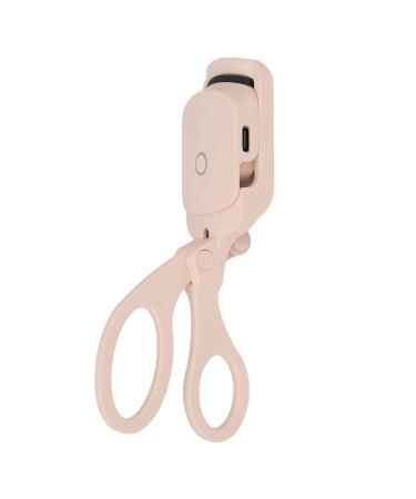 Heated Eyelash Curler Curved Clamp Electric Heated Eyelash Curler Silicone Long Lasting Type C Charging for Daily Use for Thick Lashes (BROLEO7k8wv4os0r-12)