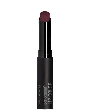 wet n wild Perfect Pout Lipstick in Dark Red 99% Chance Of Wine - Vegan, Gluten-Free, Cruelty-Free | 1 Fl Oz - Buy Online on GoSupps.com