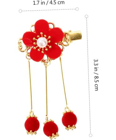 2 Pairs children's hanfu hairpin qipao hair accessories asian hair accessories chinese new year hair bow asian hair pins vintage hair clips Children Hairpins flowers Baby - Buy Online on GoSupps.com