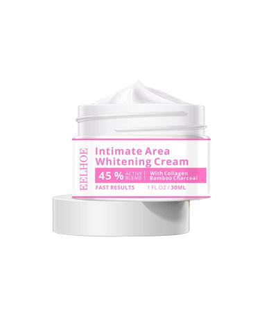 Leaving cream intimate area whitening cream after sun bleaching cream for neck elbow inner thighs brightening melanin for dark skin repaired and represents lightening body creams