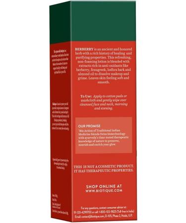 Berberry Hydrating Cleanser for All Skin Types | 120ml Ayurvedic Recipe with Botanical Extracts - Shop Now - Buy Online on GoSupps.com