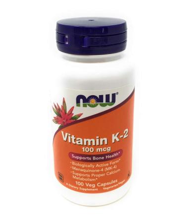 Now Foods K-2 100mg 100 Capsules