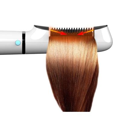 InStyler Airfocus Hot Brush | Ceramic Heated Styling Tool for Effortless Hair Styling - White - Buy Online on GoSupps.com
