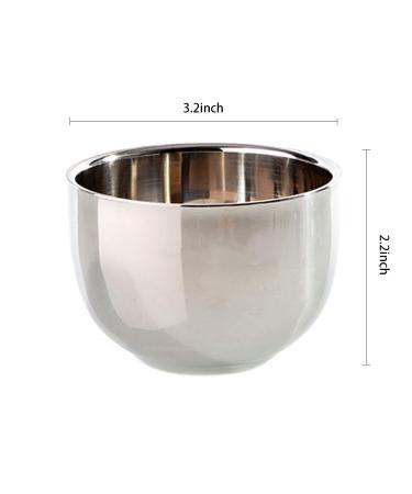 Grandslam Shaving Straight Razor Kit - Premium Steel Cutthroat Razor Leather Strop Brush Bowl & Shaving Soap - Perfect Gift for Men - Silver - Buy Online on GoSupps.com