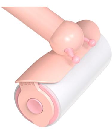 Lint Remover Roller - Portable Pet Hair Remover with Strong Stickiness & Ergonomic Handle | Reusable Pink Lint Roller for Clothes Sofa Bed Carpet & Car Seat - Buy Online on GoSupps.com