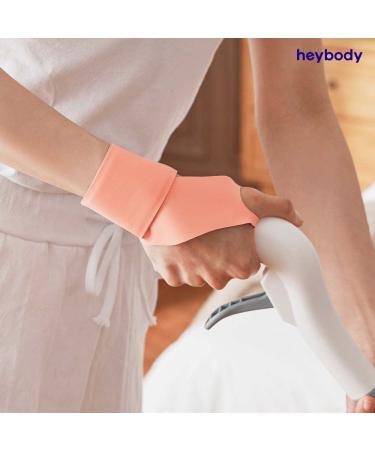 Heybody Slim Air Wrist Support Strap - Fitness Daily Comfort for Carpal Tunnel, Arthritis, and Wrist Pain - Elastic and Breathable - Gray - Buy Online on GoSupps.com