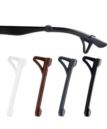 Healeeved 4 pairs bracket for sunglasses ear pads for glasses tips for sunbill temples comfort ear brags glasses ear handles for glasses non-slip housing