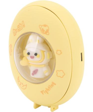 Jauarta Space Bunny Hand Warmer Portable USB Rechargeable Hand Warmer 3 Levels Heating Adjustable Hand Heater for Office Outdoors (Yellow) - Buy Online on GoSupps.com