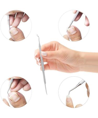 Long Handled Toenail Scissors Clippers Perfect for Thick Toe Nails Easy Reach Handle Unique Design Ergonomic Cuticle Scissor Ingrown Toenail File - Buy Online on GoSupps.com