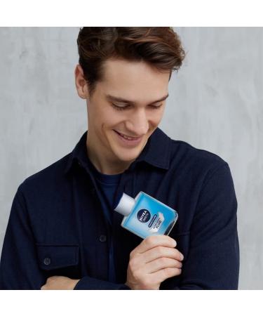 Nivea Men Protect & Care After Shave Fluid 100ml - Calming After Shave Aloe Vera & Vitamin B5 Skin Care - Buy Online on GoSupps.com