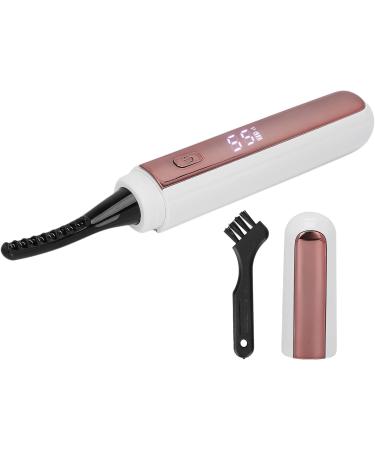 Verdant Touch Eyelash Curling Brush Electric Eyelash Curler USB Rechargeable Heated Perm with 4 Level Temp LCD Display for Women - Buy Online on GoSupps.com