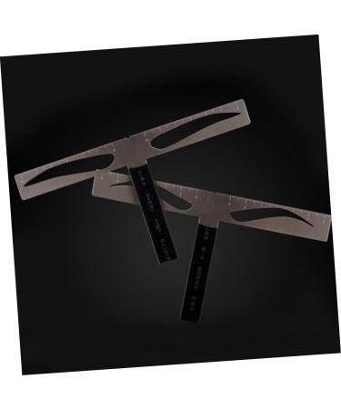 FOMIYES Eyebrow Stencil Kit Eyebrow Ruler Stencil Eyebrow Drawing Tool Positioning Ruler With Box Set - Buy Online on GoSupps.com