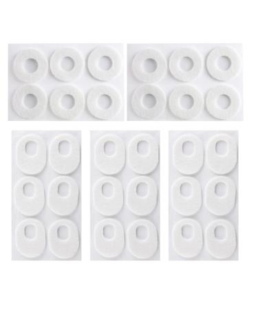 DOITOOL Corn Removers for Feet Toes: 30pcs Corn Cushion Pads Self Adhesive Corn Protectors Breathable Foot Care Stickers Blister Bandages for Pain Relief