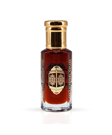 INTENSE OUD Mukhallat Al Zafran Perfume Oil 12ML (0.40 OZ) With Black Gift Box Long Lasting Exotic Spicy Sweet Scent. - Buy Online on GoSupps.com
