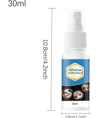 Grease Remover Kitchen | 30ml Powerful Stove Stain Cleaning Spray - Multifunctional Kitchen Gadget For Hoods Grills Exhaust Fans Oil Stain Removal Thaely - Buy Online on GoSupps.com