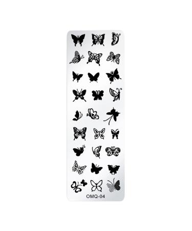 Nail Art for Women - Stainless Steel Christmas Snowflake Templates & DIY Design Stamps - Buy Online on GoSupps.com