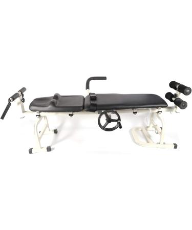 Massage Traction Bed for Home Use | Cervical Spine Stretcher & Lumbar Vertebrae Traction Device - 36 cm Wide - Buy Online on GoSupps.com