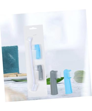 FOMIYES 9 pcs Tools and Brush Cleaning Professional Finger Double-head Cat Pet Plastic Teeth Dog 1 count (Pack of 1) Assorted Colorx3pcs - Buy Online on GoSupps.com