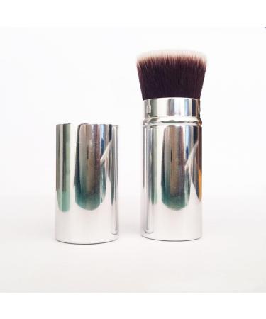 FOMIYES Retractable Makeup with Cover Powder Foundation Brush Powder Brush Foundation Retractable Brush Cosmetic Applicator Makeup Supplies Artificial Fiber Telescopic - Buy Online on GoSupps.com