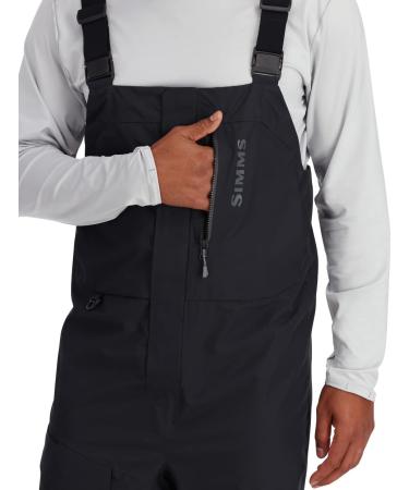 Simms Men's Challenger Waterproof Fishing Bib Overalls - Black, Medium - Buy Online on GoSupps.com