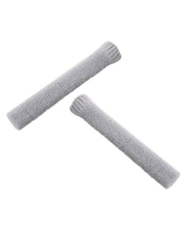 Housoutil 2st glasses bend glasses replacement bar COMPLETE GLAMS HAITS READER Temple Anti-slip-ear brass glasses ear pads Earring cushions for glasses nylon glasses 5x0.7cm gray