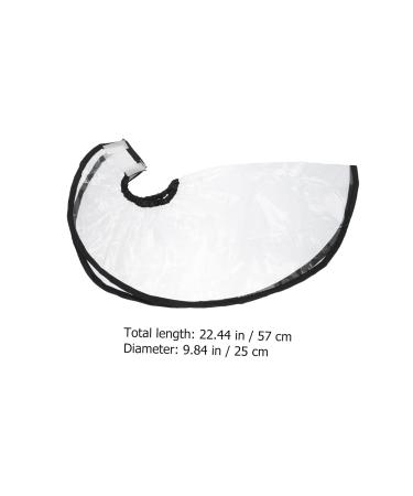 Didiseaon 8 Pcs Shampoo Funnel Home Hair Clients Hair Styling Apron Clear Funnel Ponytail Child or Headgear 57x25cmx4pcs Assorted Colorx4pcs - Buy Online on GoSupps.com