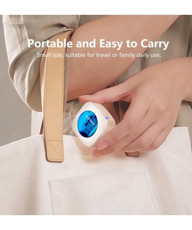 OOCOME Portable UV Toothbrush Disinfection Device - Deep Cleaning Sterilizer with Holder & Stickers - Organizer for Family & Travel - 4 Pack - Buy Online on GoSupps.com