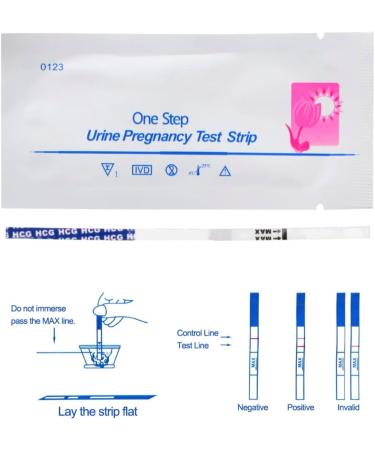 Early Pregnancy Test Strips (5 Pack) | HCG Test Strips | IVF Pregnancy Tests | Over 99.9% Accuracy - Buy Online on GoSupps.com