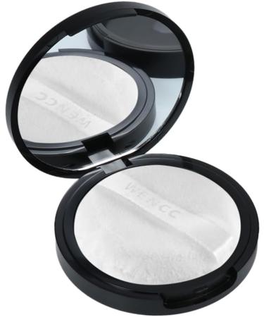 Beavorty 2pcs Cosmetic Powder Case Refillable Cream Containers Loose Powder Empty Box Travel Lightweight M Black - Buy Online on GoSupps.com