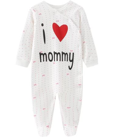 MAMIMAKA Baby Rompers Pajamas Cotton Jumpsuit - 3-6 Months (Two Pieces) - Buy Online on GoSupps.com