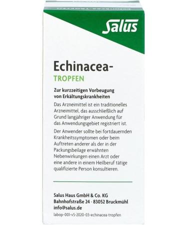 Echinacea Drops Salus 100 ml - Immune Support & Wellness | Fast Worldwide Shipping - Buy Online on GoSupps.com