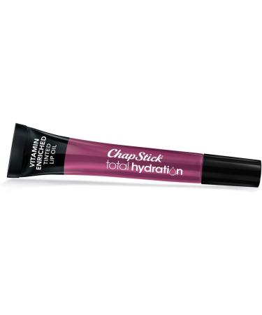 ChapStick Total Hydration Sheer Plum Tinted Lip Oil Tube - 0.24 Oz - Buy Online on GoSupps.com