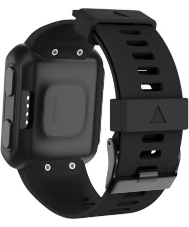 Meifox Silicone Replacement Band for Garmin Forerunner 35 Watch - Black - Buy Online on GoSupps.com