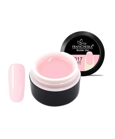 Nail Extension Gel Builder Gel Pink Builder Gel for Nails Thickening Gel Builder Long Lasting Nail Gel Repair for Professional Salon Technician Starter DIY Salon Design