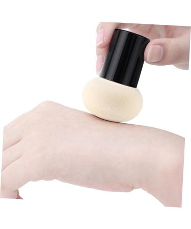 Housoutil 6sets Mushroom Head Puff Facial Sponges Hand Brush Soft Bristles Makeup Pad Beauty Sponges Triangle Puffs for Loose Blending Sponge Makeup Tools Hydrophilic Polyurethane Make up - Buy Online on GoSupps.com