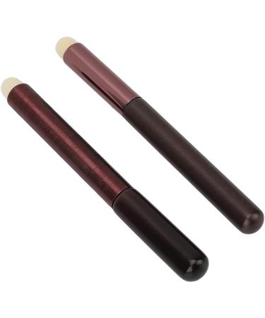 Blurred Lip Lines Easy Cleaning Dual Use Artificial Fiber High-Density Professional Lip Concealer Brush Item Type: Round Tip Lipstick Smudge Brush Material: Artificial Fiber - Buy Online on GoSupps.com