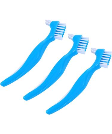 18-Piece Double Tooth Prosthesis Set | Interdental & Adhesive Dentures Brushes - Bluex 3 Pack - Buy Online on GoSupps.com