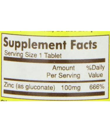 Mason Natural Zinc 100mg - Boost Immunity & Health | 100 Tablets - Buy Online on GoSupps.com