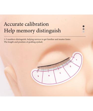 Training Eyelashes - 140pcs Self Adhesive Practice Strips for Beginners | Eyelash Extensions Training - Buy Online on GoSupps.com