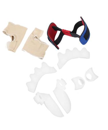 Buy Foot Daumen Valgus Corrector | Anggrek Silicone Bunion Pads & Toe Separator Kit for Hallux Valgus Relief - Buy Online on GoSupps.com