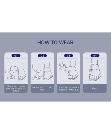 Moenmedic Bunion Corrector for Women and Men - Adjustable Toe Separator Straightener for Various Bunion Symptoms (1PC) - Buy Online on GoSupps.com