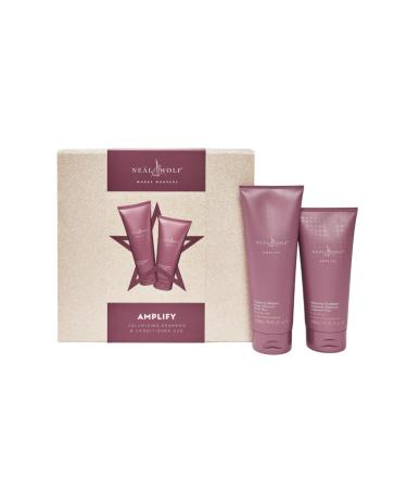 Neal & Wolf AMPLIFY Collection Gift Set for Flat Hair/Thin Hair or Lifeless Hair Add Volume to Hair
