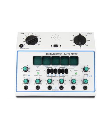 RKXKJ electrotherapy acupuncture instrument electrical acupuncture patch massage device 6 output channels for pain relief arthritis and muscle strength
