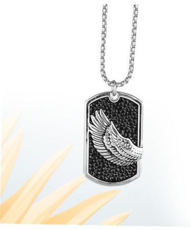 Men Cool Necklace Men's Necklaces A Necklace Cool Hip Hop Necklace Badge Punk Man - Buy Online on GoSupps.com