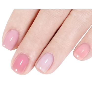ITUTU 8ML Nude Gel Nail Polish Set - Neutral Pink Milky White Skin Tone Kit for DIY Manicure - Soak Off Gel Nail Art for Women - 4 Colors All Seasons Neutral Pink - Perfect Christmas Gift - Buy Online on GoSupps.com
