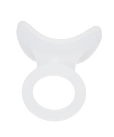 Stop Biting Lip Corrector Oral Habit Correct Mouth Breathing Corrector Ergonomic Safe for Finger Eating (Small)