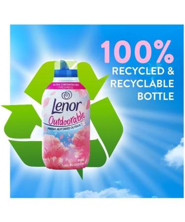 Lenor Outdoorable Ultra Concentrated Fabric Conditioner 33 Washes 462ml Pink Blossom Pack of Six - Buy Online on GoSupps.com
